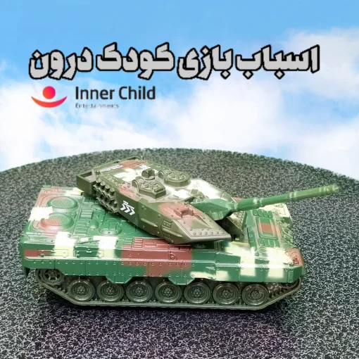 تانک فلزی مدل اسباب بازی