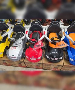 رنگبندی ماشین کودک موزیکال طرح bmw با باتری
