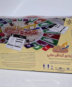 اجزای داخل بازی مالی کیوساکی شامل کارت‌ها، تاس و دفترچه