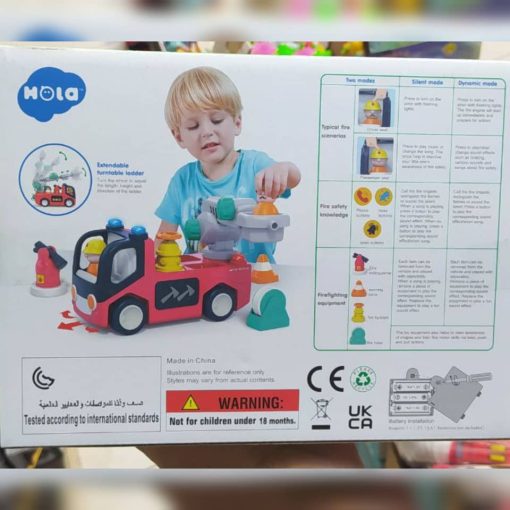 جعبه بسته‌بندی اسباب بازی hola toys مناسب هدیه