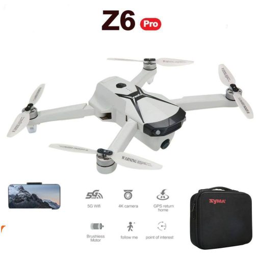 کوادکوپتر سایما Z6 Pro – تاشو، دوربین 4K، GPS و پرواز خودکار - Image 2