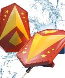 عکس تفنگ آبپاش شارژی آیرون من در حال مکش آب از منبع بیرونی