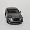 نمای روبروی ماکت ماشین بنتلی ویلی مدل Bentley Continental با رنگ نوک‌مدادی تیره و طراحی دقیق جلوپنجره و چراغ‌ها