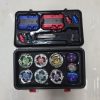 فرفره انفجاری ۶ تایی Beyblade X داخل کیف مخصوص – فرفره با لانچر و ابزار جانبی برای نبرد حرفه‌ای