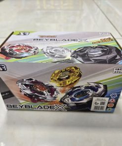 ست فرفره جنگی حرفه‌ای Beyblade X با بسته‌بندی محکم – شامل فرفره با لانچر در طرح کیفی