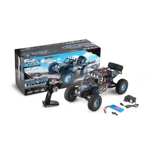 ماشین کنترلی آفرود صخره‌نورد WLtoys 10428 سرعتی با موتور براش - Image 2