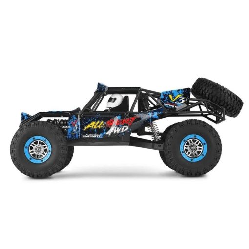 ماشین کنترلی آفرود صخره‌نورد WLtoys 10428 سرعتی با موتور براش - Image 8