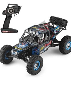 ماشین کنترلی آفرود صخره‌نورد WLtoys 10428 سرعتی با موتور براش