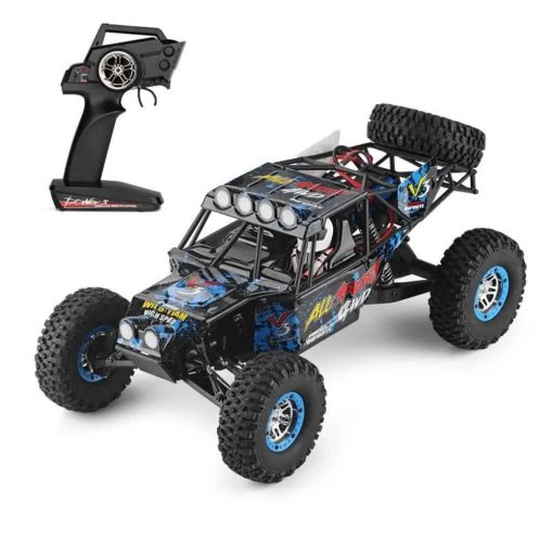 ماشین کنترلی آفرود صخره‌نورد WLtoys 10428 سرعتی با موتور براش