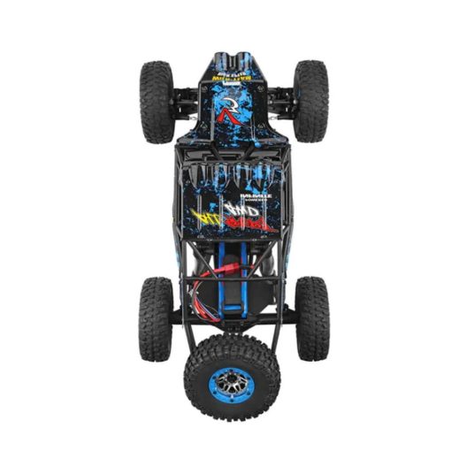 ماشین کنترلی آفرود صخره‌نورد WLtoys 10428 سرعتی با موتور براش - Image 6