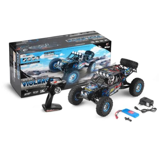 ماشین کنترلی آفرود صخره‌نورد WLtoys 10428 سرعتی با موتور براش - Image 3