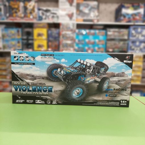 ماشین کنترلی آفرود صخره‌نورد WLtoys 10428 سرعتی با موتور براش - Image 9