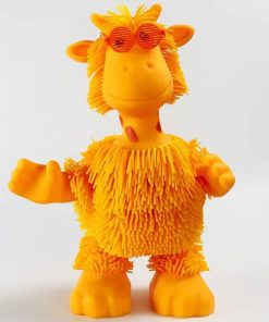 عروسک زرافه رقاص اورجینال جیگلی پترز مدل Disco Giraffe