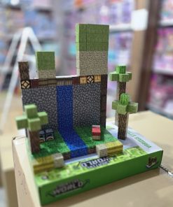 Alternative view of بلوک ساختنی ماینکرافت مگنتی Creative World مدل آبشار ۲۱۲ قطعه