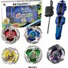 فرفره انفجاری ۵ عددی Beyblade X مدل BX2301 شامل پنج بی‌بلید رنگی با لانچر و قطعات کامل در بسته‌بندی اورجینال BEYSUPER X