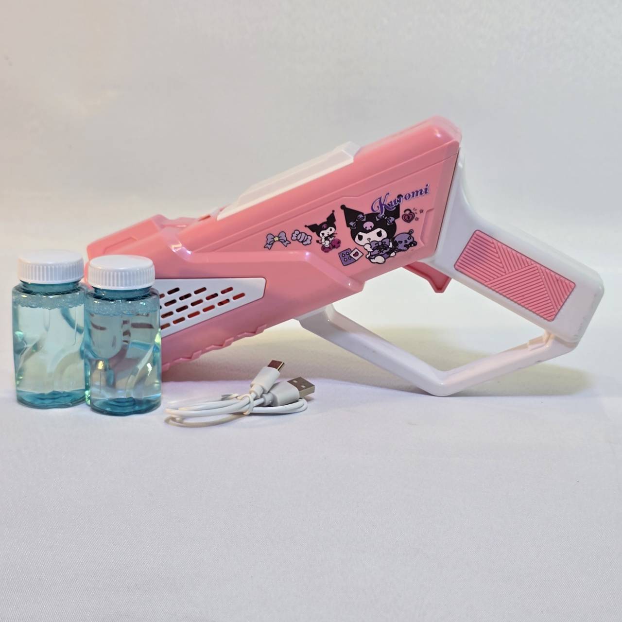 تفنگ حباب ساز کرومی شارژی مدل PP277-3 - Image 7