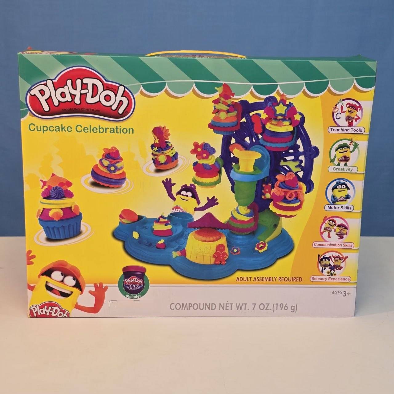 خمیر بازی طرح کاپ کیک مدل play doh PD8606