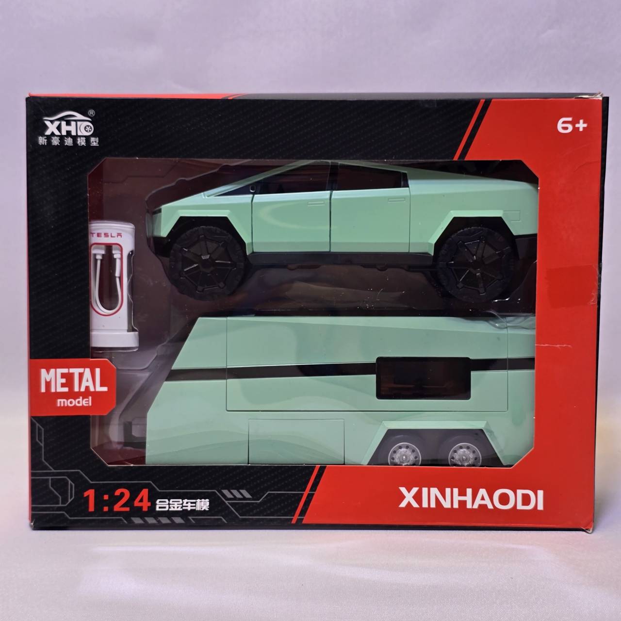 ماشین فلزی تسلا کاروان دار مدل B2468 - Image 21