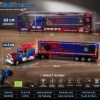 تریلی کنترلی اسباب بازی ۶۱ سانتی HEAVY TRUCK مدل ۸۷۲۲