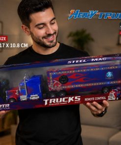 Alternative view of تریلی کنترلی اسباب بازی ۶۱ سانتی HEAVY TRUCK مدل ۸۷۲۲
