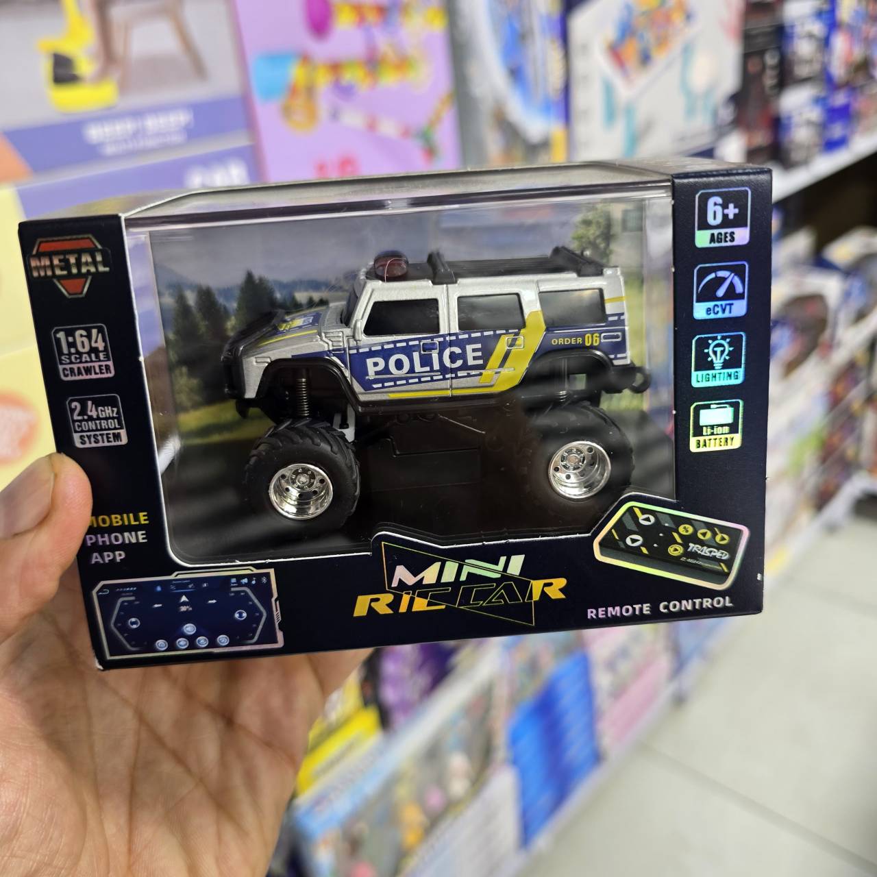 ماشین کنترلی آفرود پلیس شارژی مدل RC272 - تصویر 7